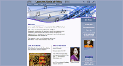 Desktop Screenshot of circle-of-fifths.net